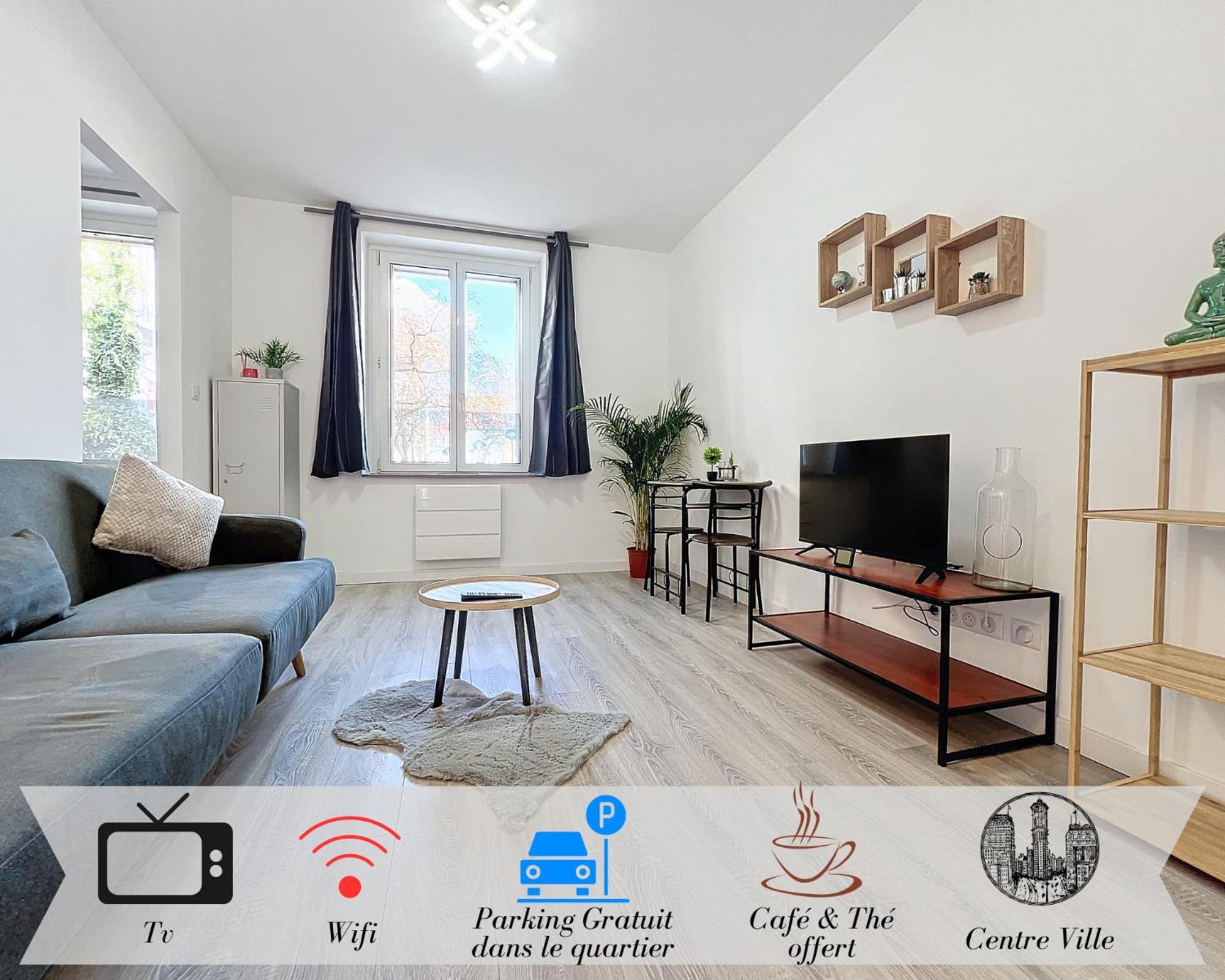 Le K - Mulhouse Centre Apartment ภายนอก รูปภาพ