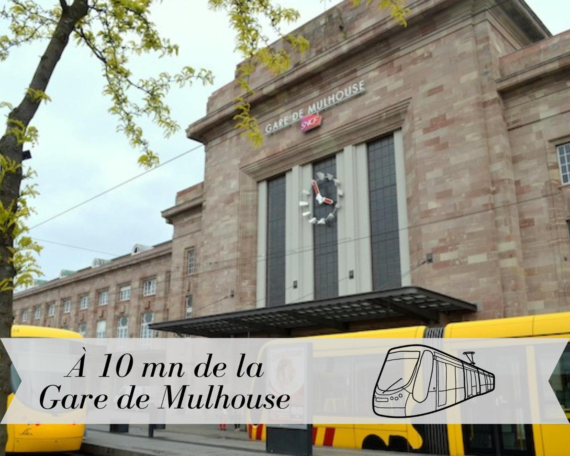 Le K - Mulhouse Centre Apartment ภายนอก รูปภาพ